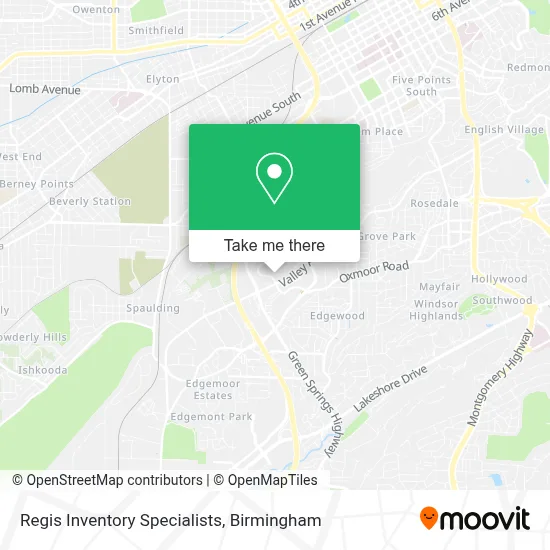 Rgis Inventory Specialists map