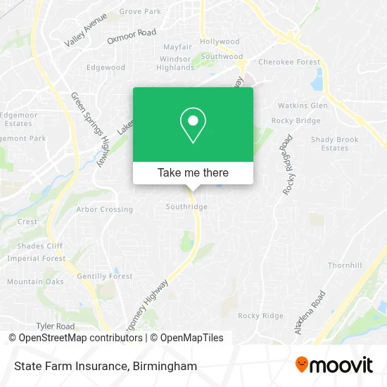 State Farm Insurance map