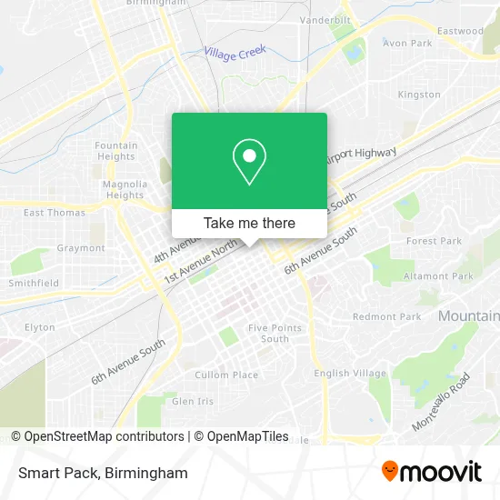Smart Pack map