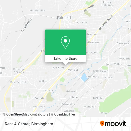 Rent-A-Center map