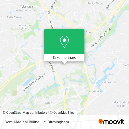 Rcm Medical Billing Llc map