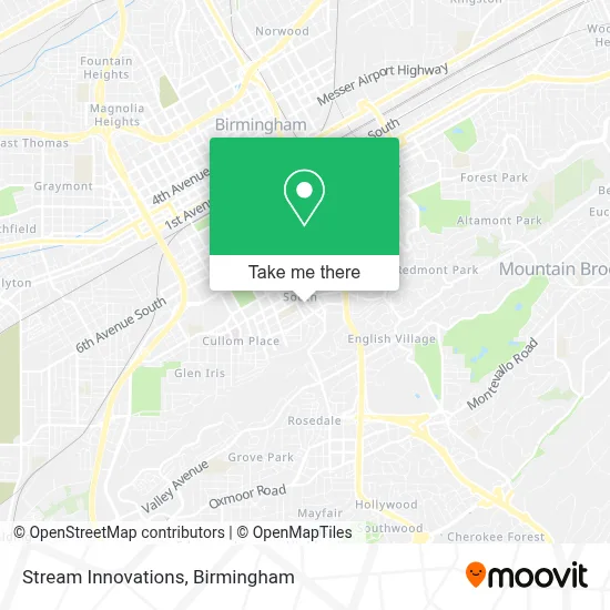 Stream Innovations map
