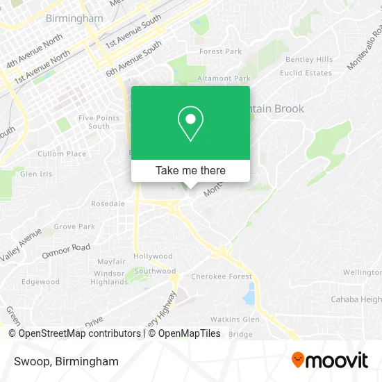 Swoop map