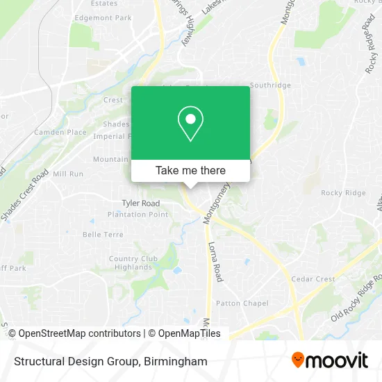 Structural Design Group map