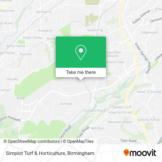 Mapa de Simplot Turf & Horticulture