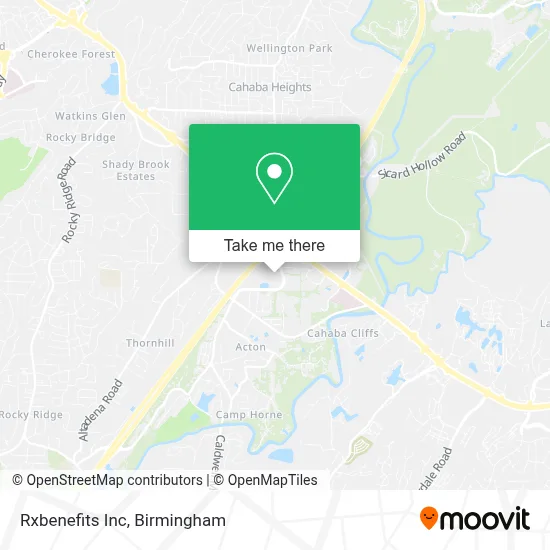 Rxbenefits Inc map