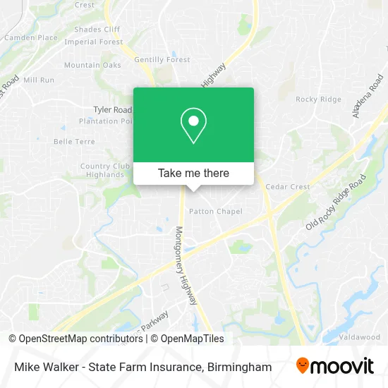 Mike Walker - State Farm Insurance map