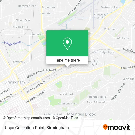 Usps Collection Point map