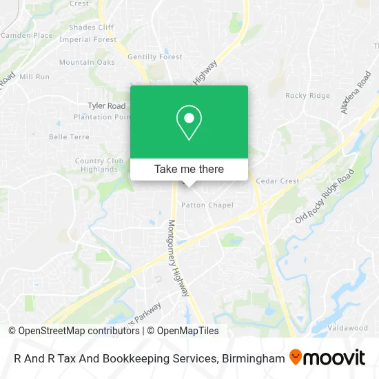R And R Tax And Bookkeeping Services map