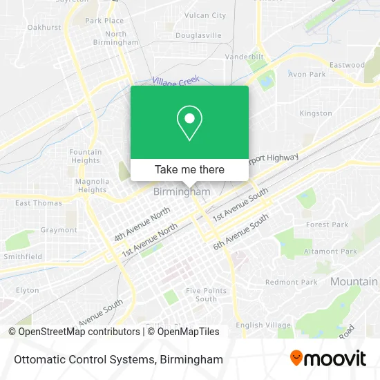 Ottomatic Control Systems map