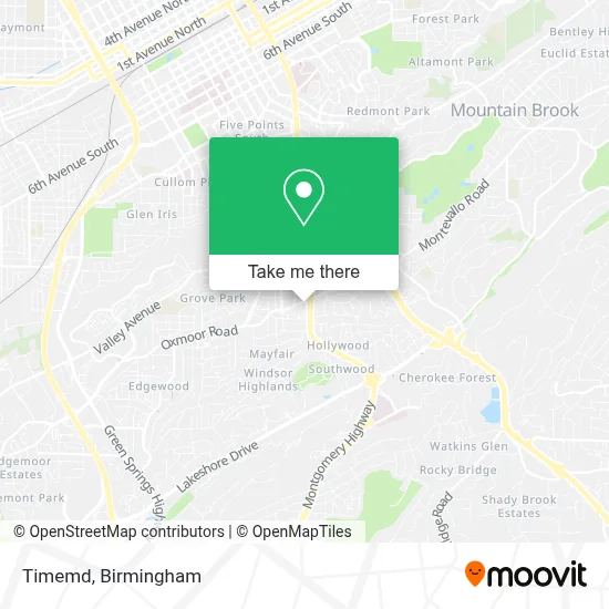 Timemd map