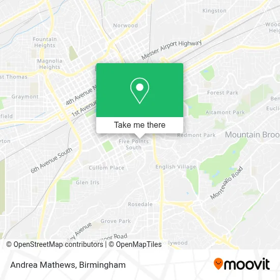 Andrea Mathews map