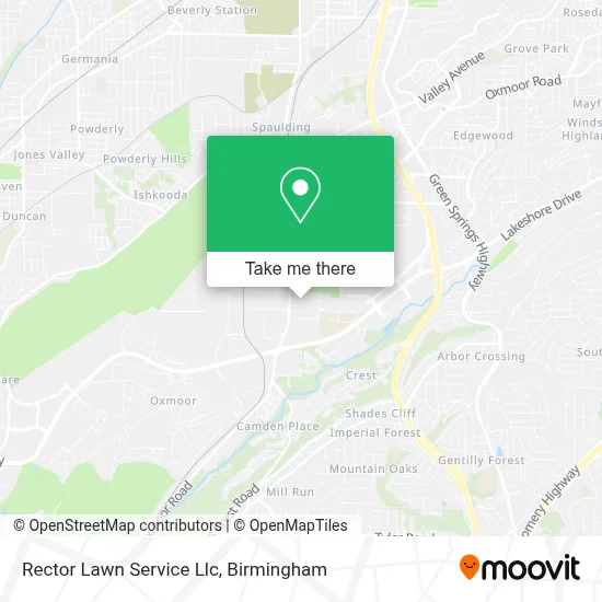 Rector Lawn Service Llc map