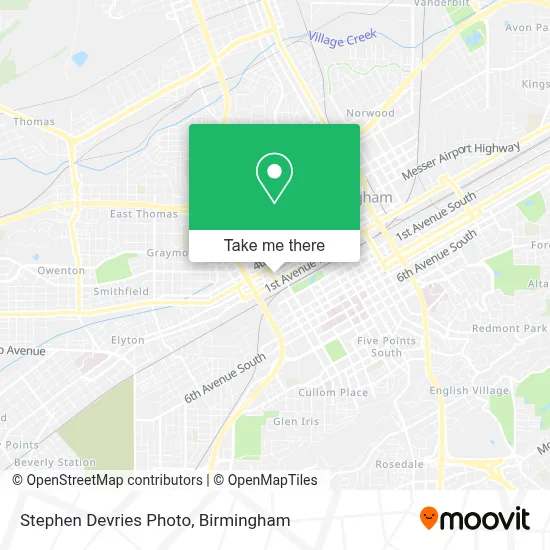 Stephen Devries Photo map