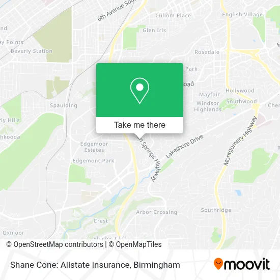 Shane Cone: Allstate Insurance map