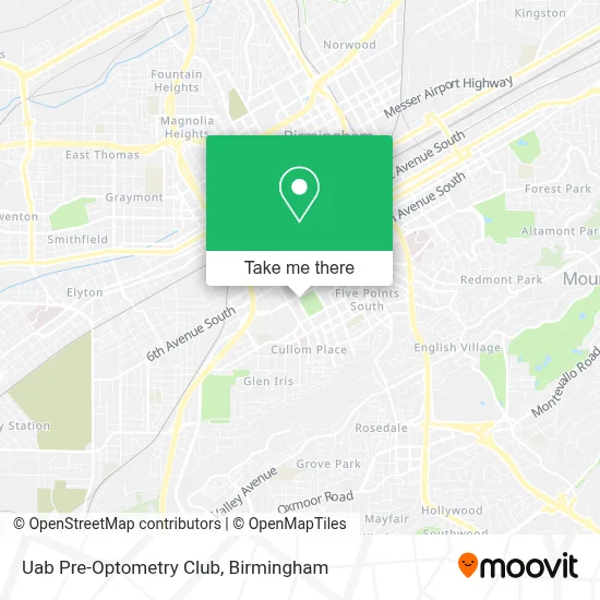 Uab Pre-Optometry Club map