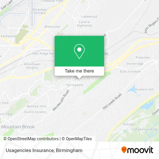 Usagencies Insurance map