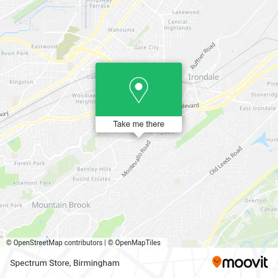 Spectrum Store map