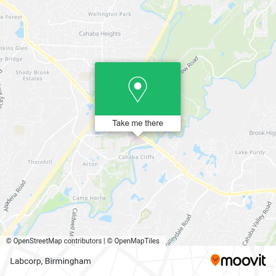 Labcorp map
