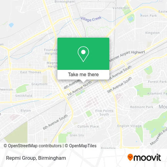 Repmi Group map