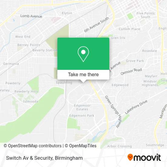 Switch Av & Security map