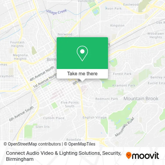 Connect Audio Video & Lighting Solutions, Security map