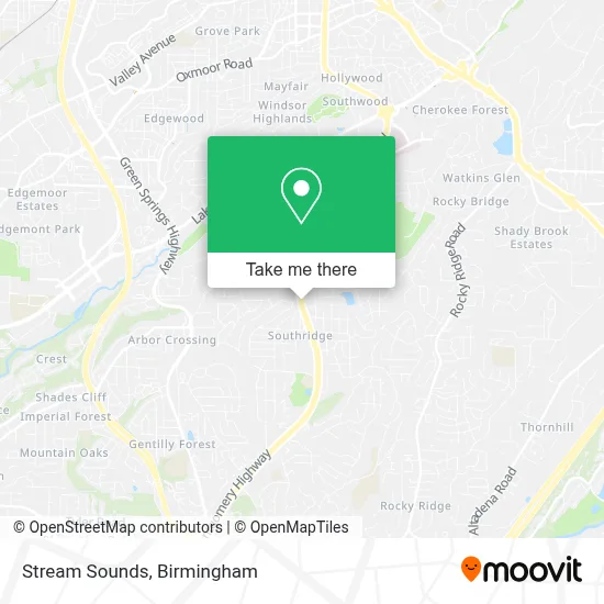 Stream Sounds map