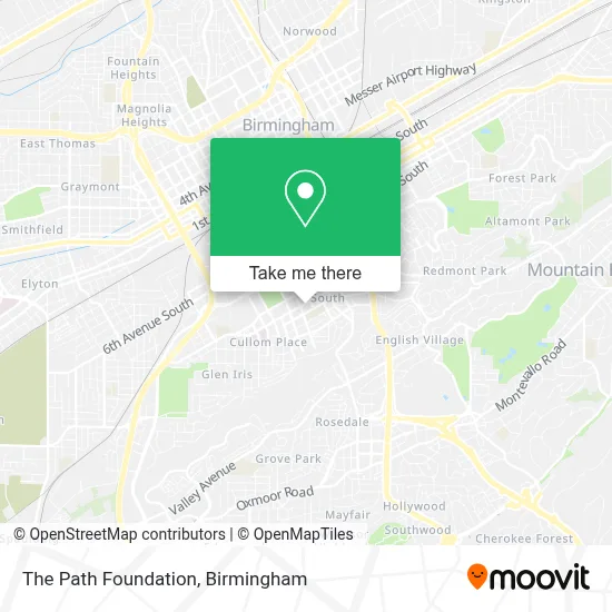 The Path Foundation map