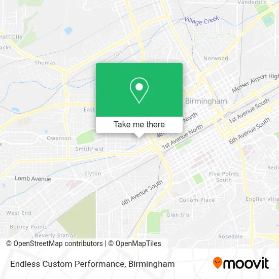 Endless Custom Performance map