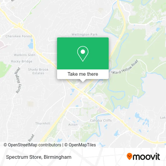Spectrum Store map