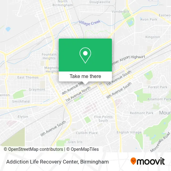 Addiction Life Recovery Center map