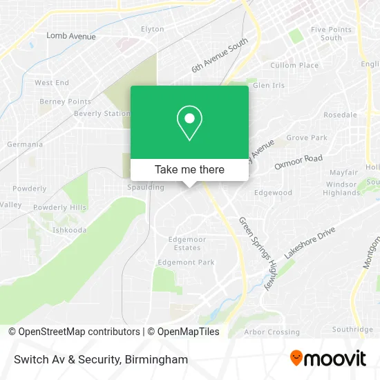 Switch Av & Security map
