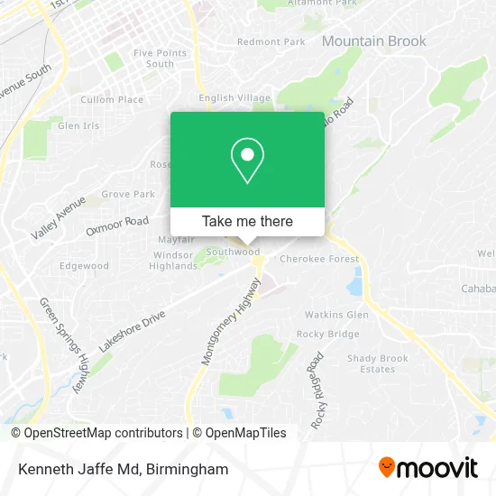 Kenneth Jaffe Md map