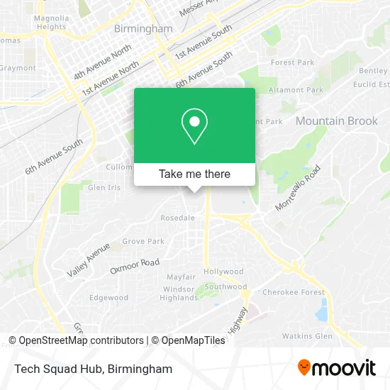 Tech Squad Hub map