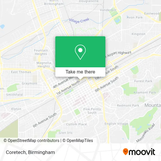 Coretech map