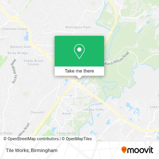 Tile Works map