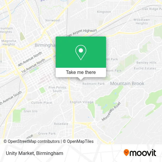 Unity Market map
