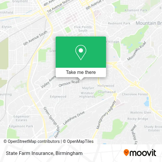 State Farm Insurance map