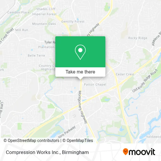 Compression Works Inc. map