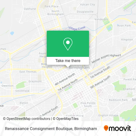 Mapa de Renaissance Consignment Boutique