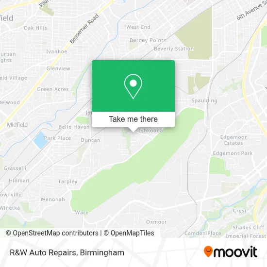 Mapa de R&W Auto Repairs