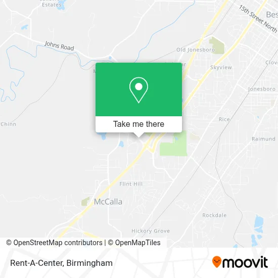 Rent-A-Center map