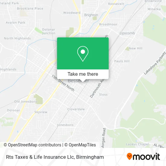 Rts Taxes & Life Insurance Llc map