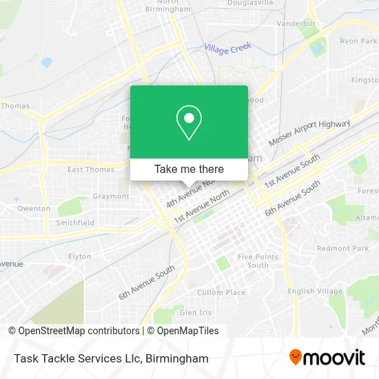 Task Tackle Services Llc map