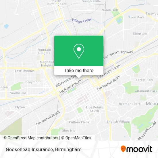 Goosehead Insurance map