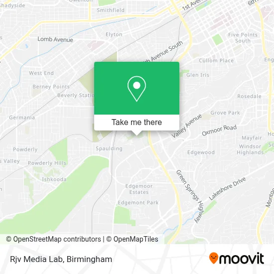 Mapa de Rjv Media Lab
