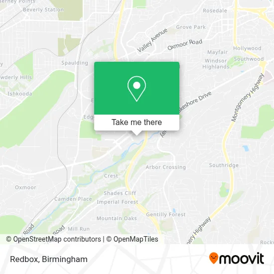 Redbox map