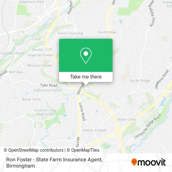Ron Foster - State Farm Insurance Agent map