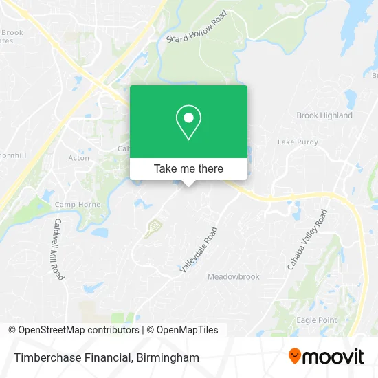 Timberchase Financial map