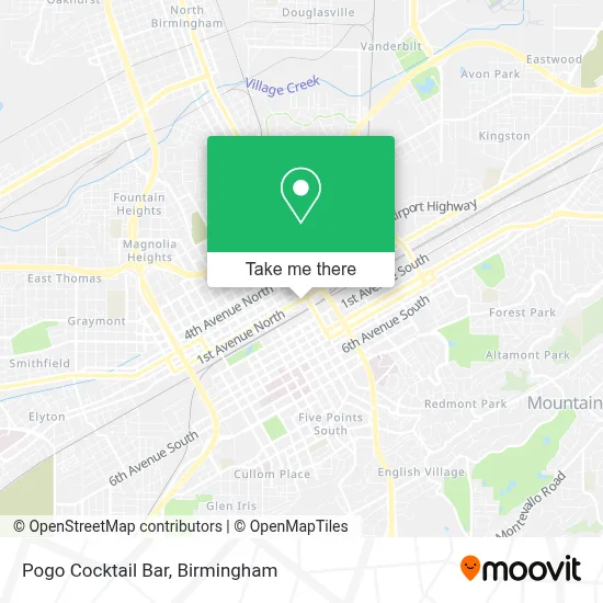Mapa de Pogo Cocktail Bar